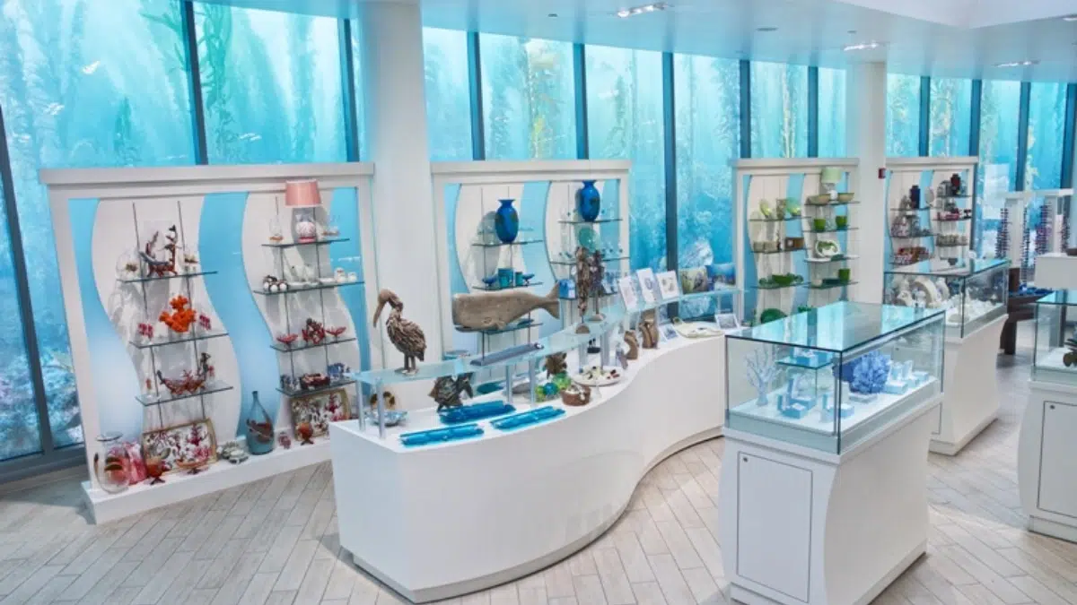 Compras en el Acuario del Pacífico
