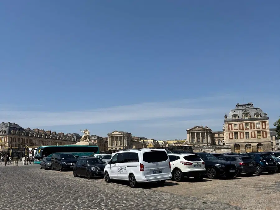 Versalhes de carro